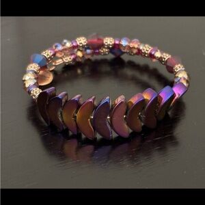 Alex and Ani Bracelet Deity Wrap, Orchid